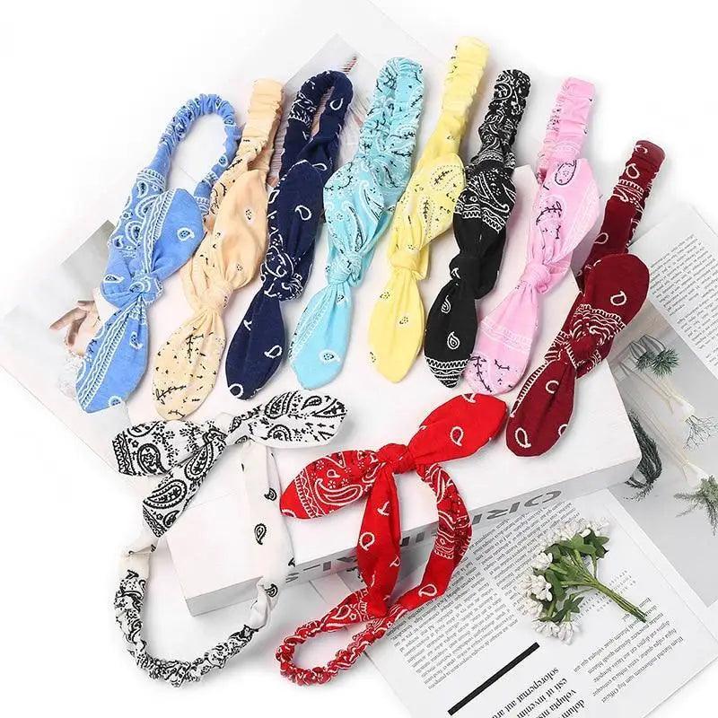 Vintage Cross Knot Soft Headbands for Women