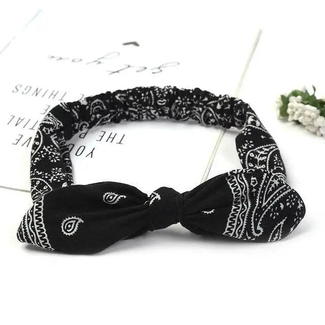 Vintage Cross Knot Soft Headbands for Women