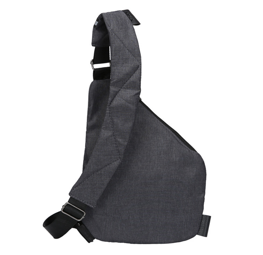 Unisex Anti-Theft Male Chest Bag Men Hidden Shoulder Messenger Bag - Korvel