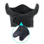 Unisex Breathable Black Half Ski Mask for Winter Activities
