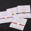 Unisex Charming Rectangle Letter Bracelet - Handmade Adjustable Design