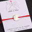Unisex Charming Rectangle Letter Bracelet - Handmade Adjustable Design