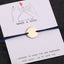 Unisex Charming Rectangle Letter Bracelet - Handmade Adjustable Design