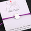 Unisex Charming Rectangle Letter Bracelet - Handmade Adjustable Design