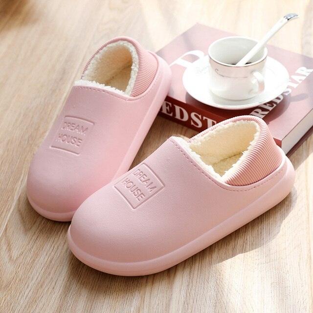 Unisex Plush Lined Winter Clogs - Comfortable Indoor & Outdoor Slippers