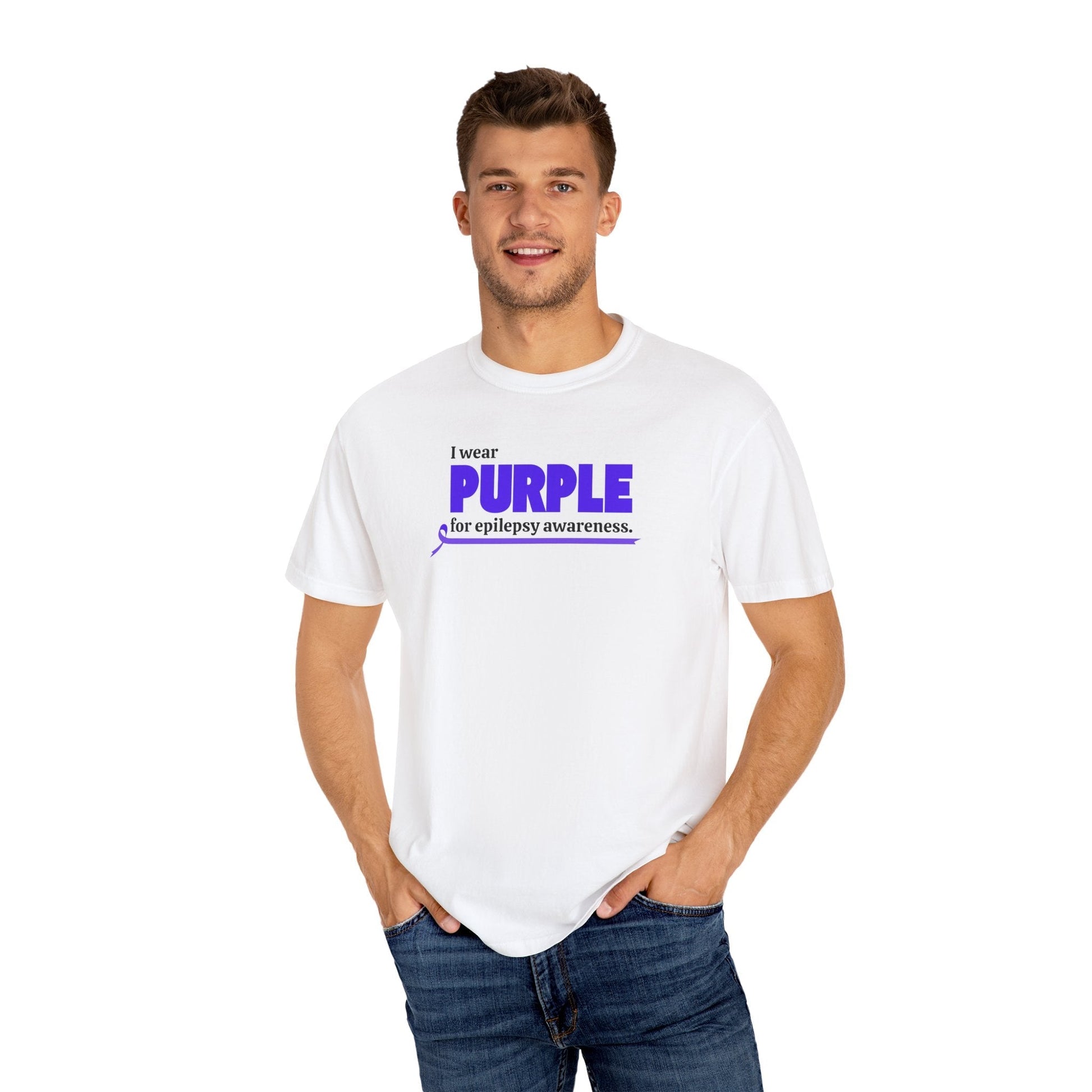 Empower Change with Our Unisex Purple Awareness Tee - Korvel
