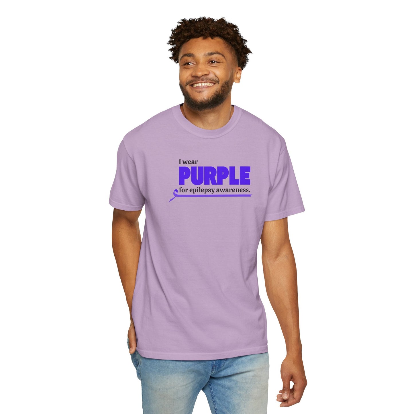 Empower Change with Our Unisex Purple Awareness Tee - Korvel