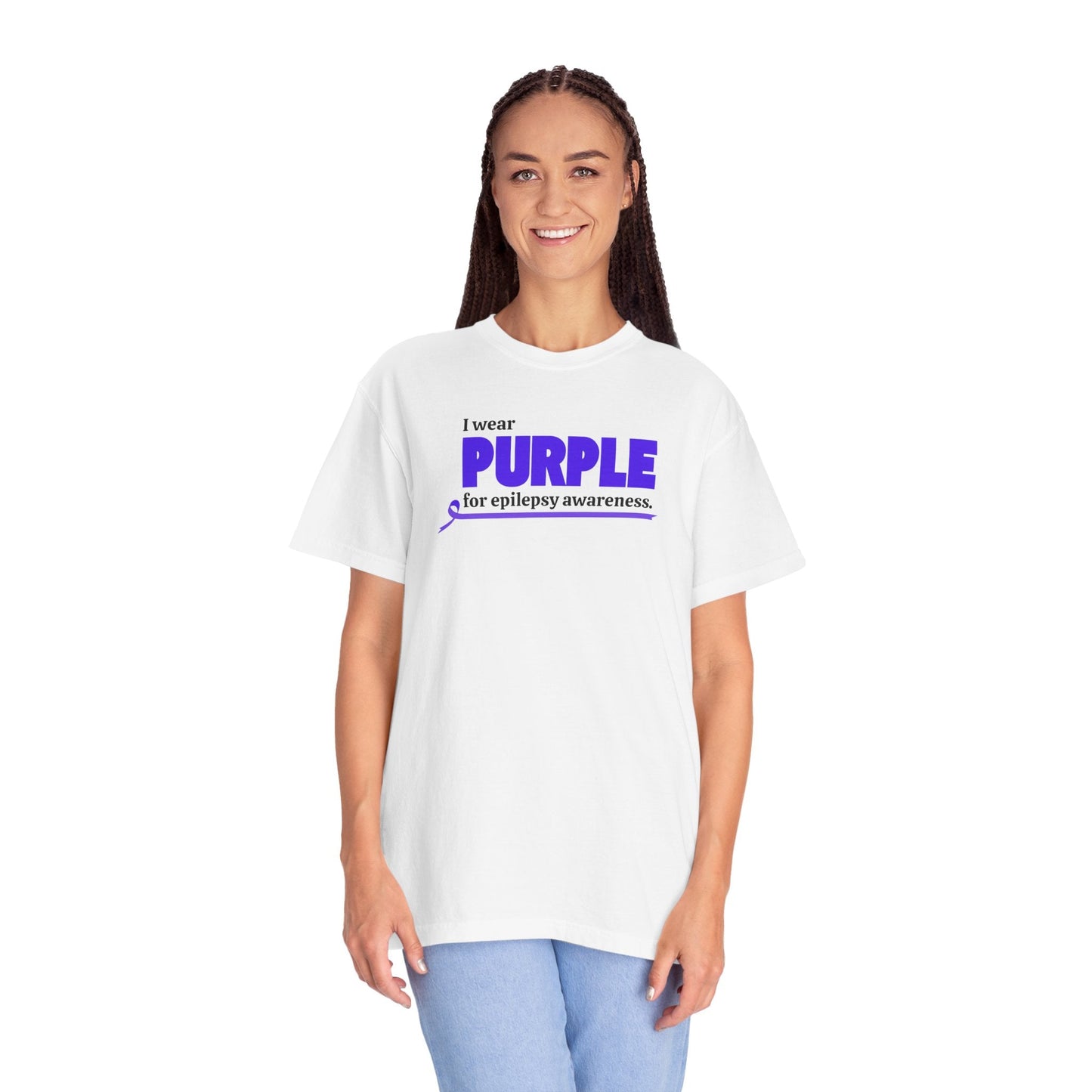 Empower Change with Our Unisex Purple Awareness Tee - Korvel