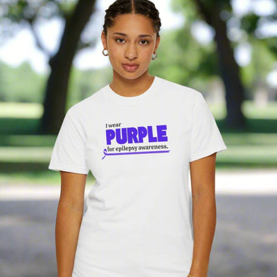 Empower Change with Our Unisex Purple Awareness Tee - Korvel