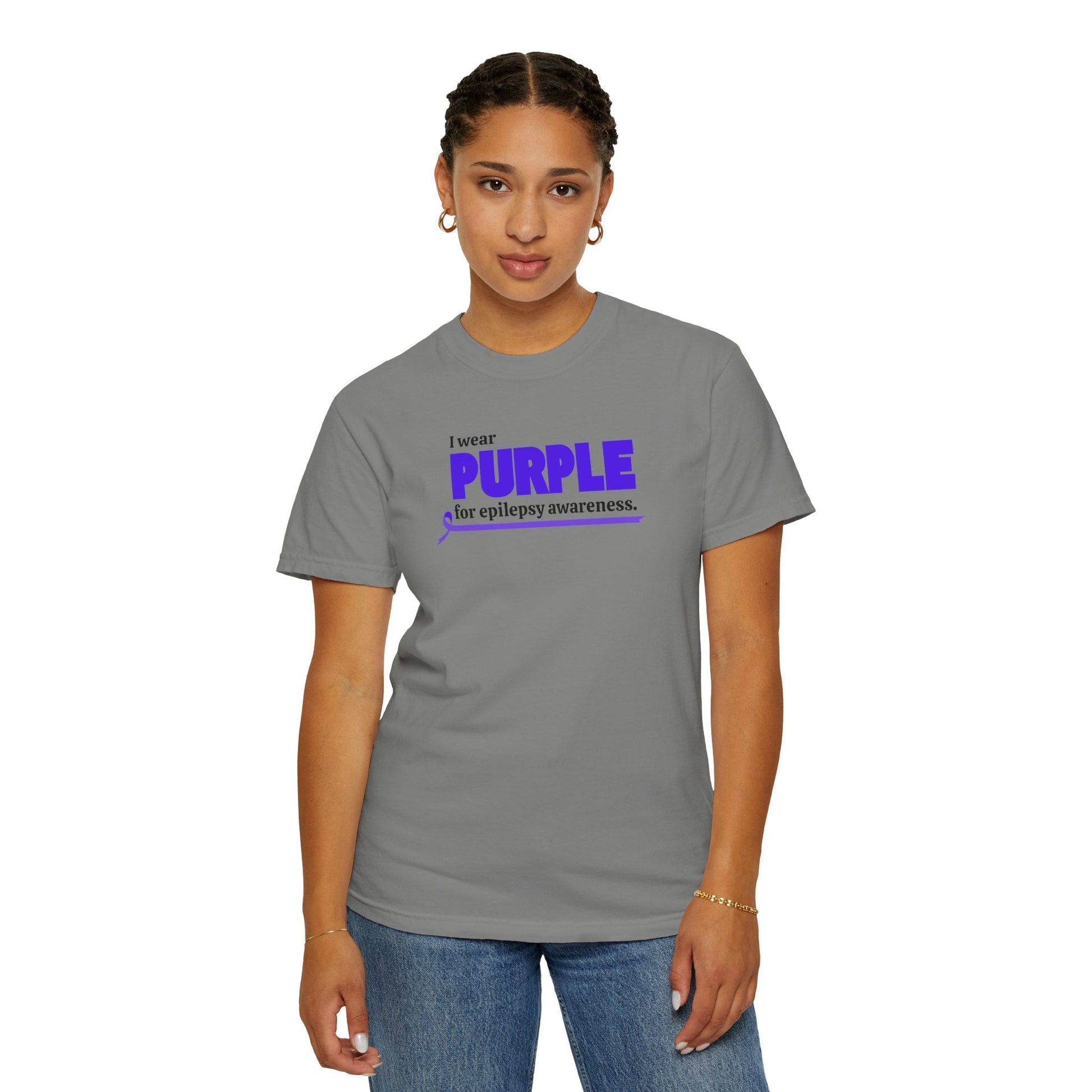 Empower Change with Our Unisex Purple Awareness Tee - Korvel