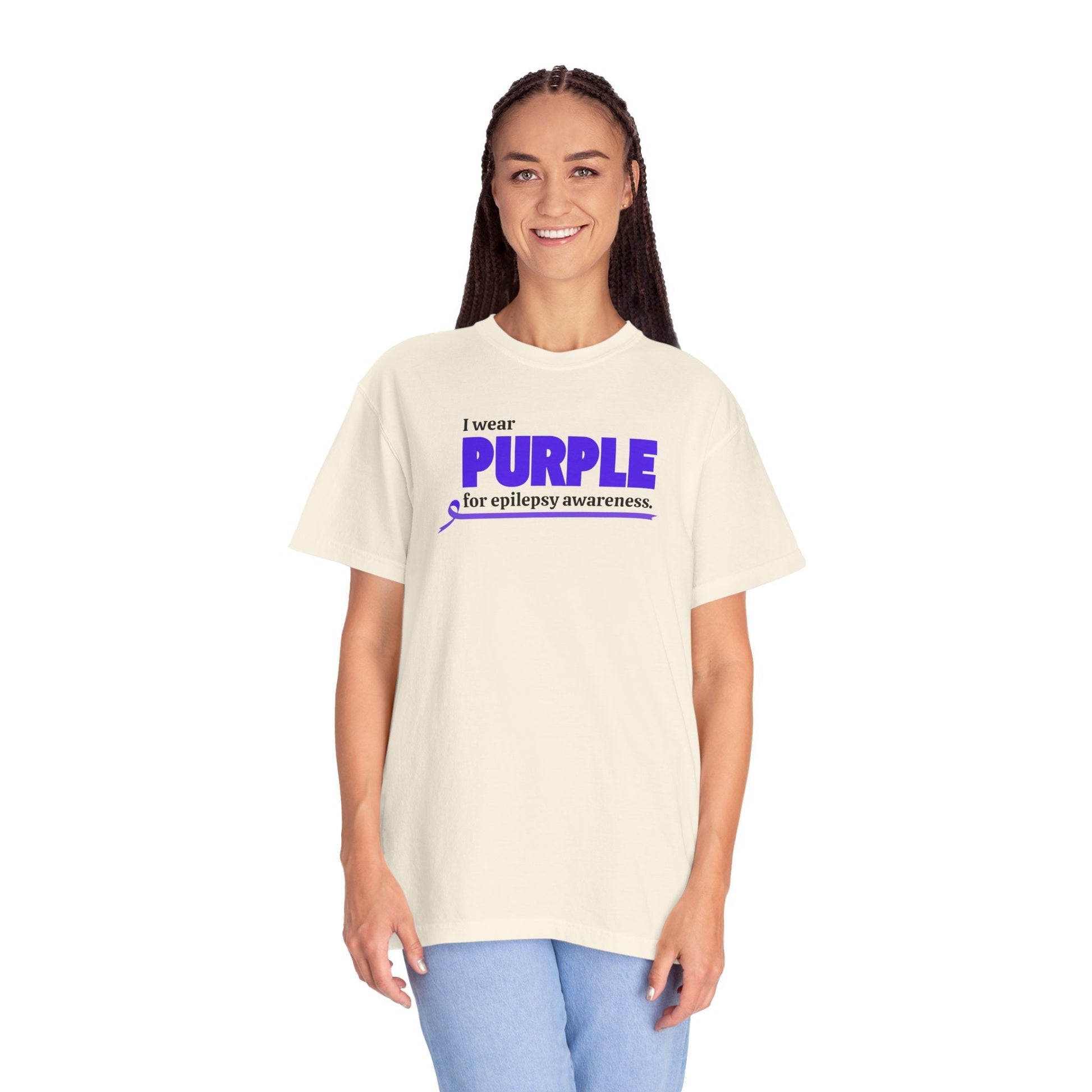 Empower Change with Our Unisex Purple Awareness Tee - Korvel