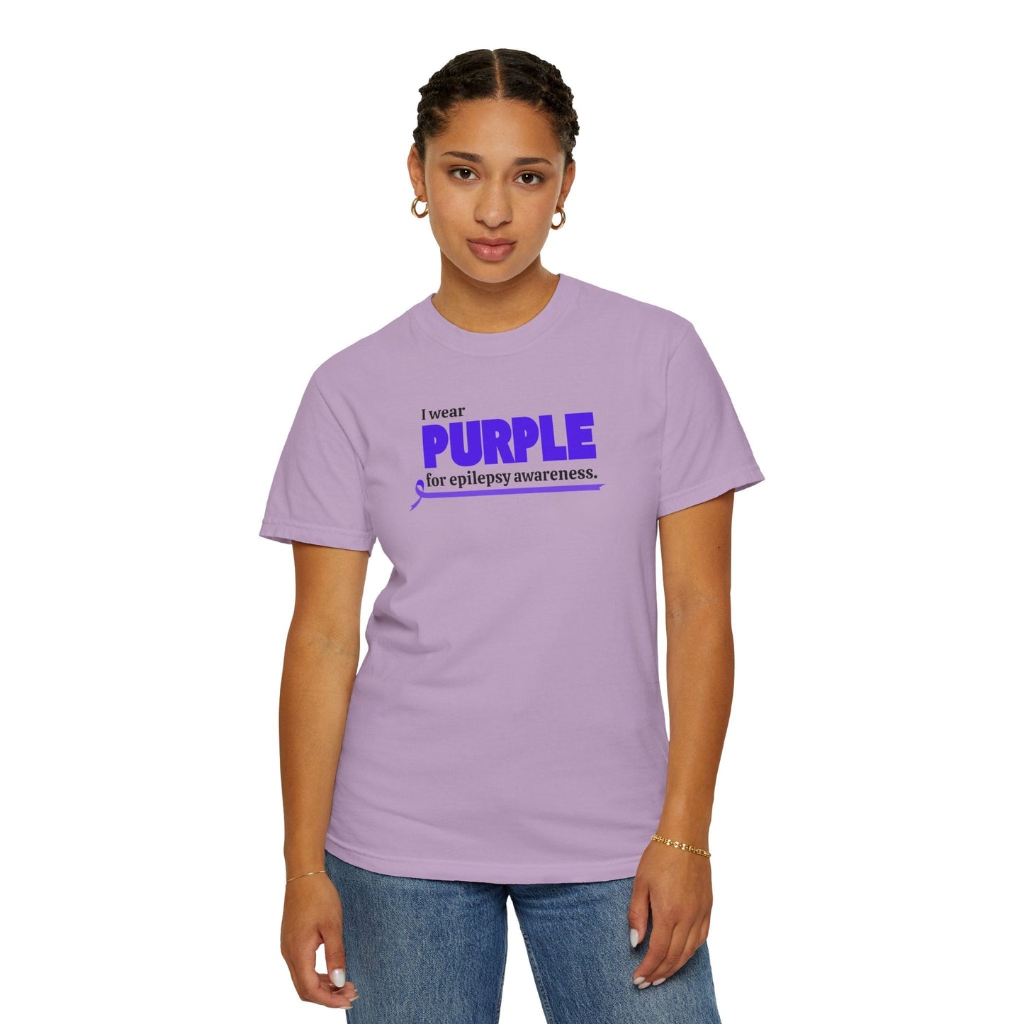 Empower Change with Our Unisex Purple Awareness Tee - Korvel