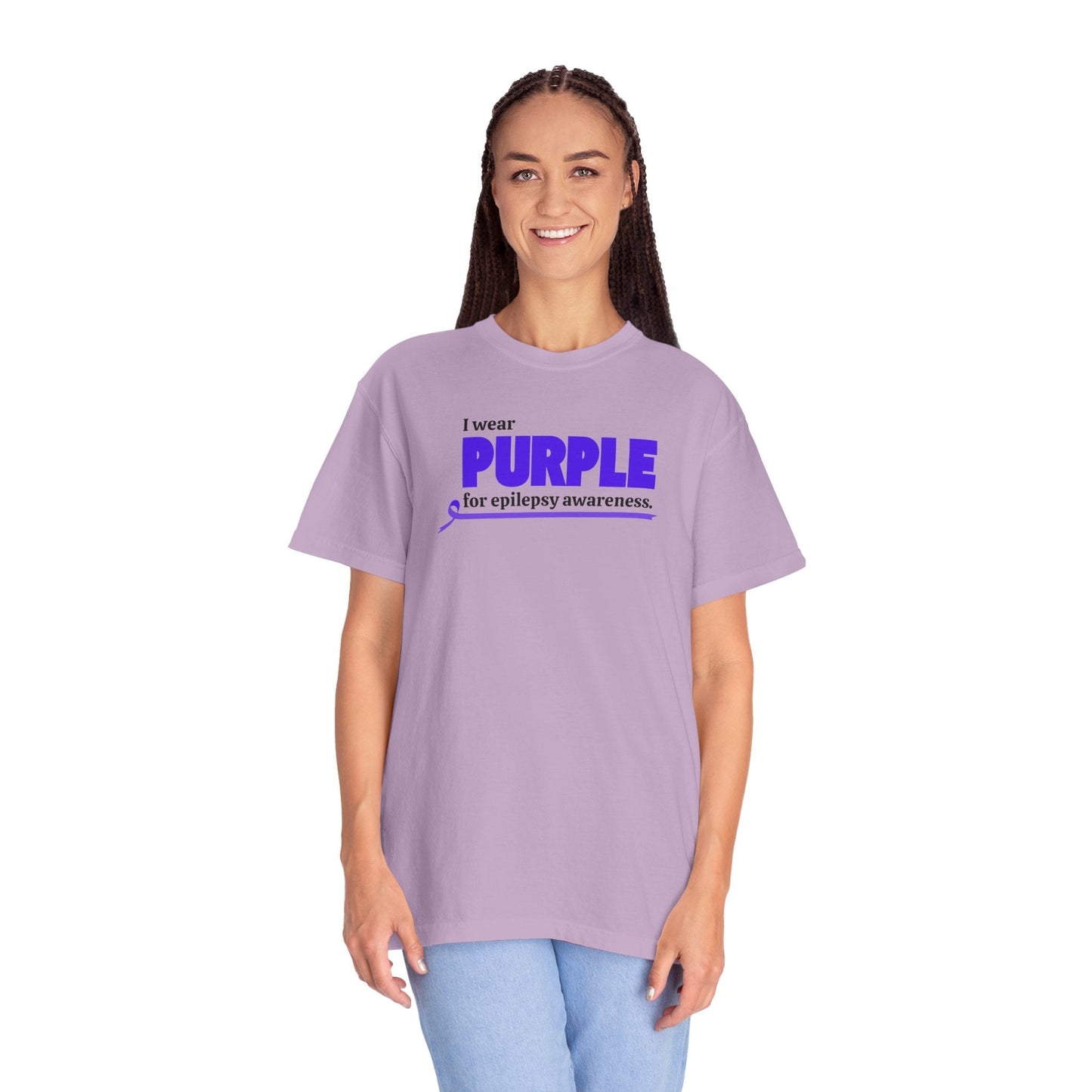Empower Change with Our Unisex Purple Awareness Tee - Korvel