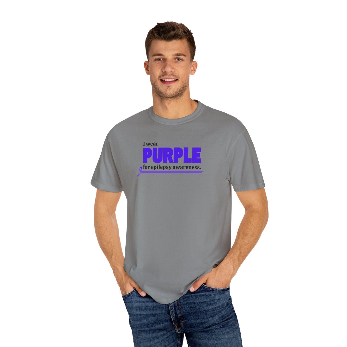 Empower Change with Our Unisex Purple Awareness Tee - Korvel