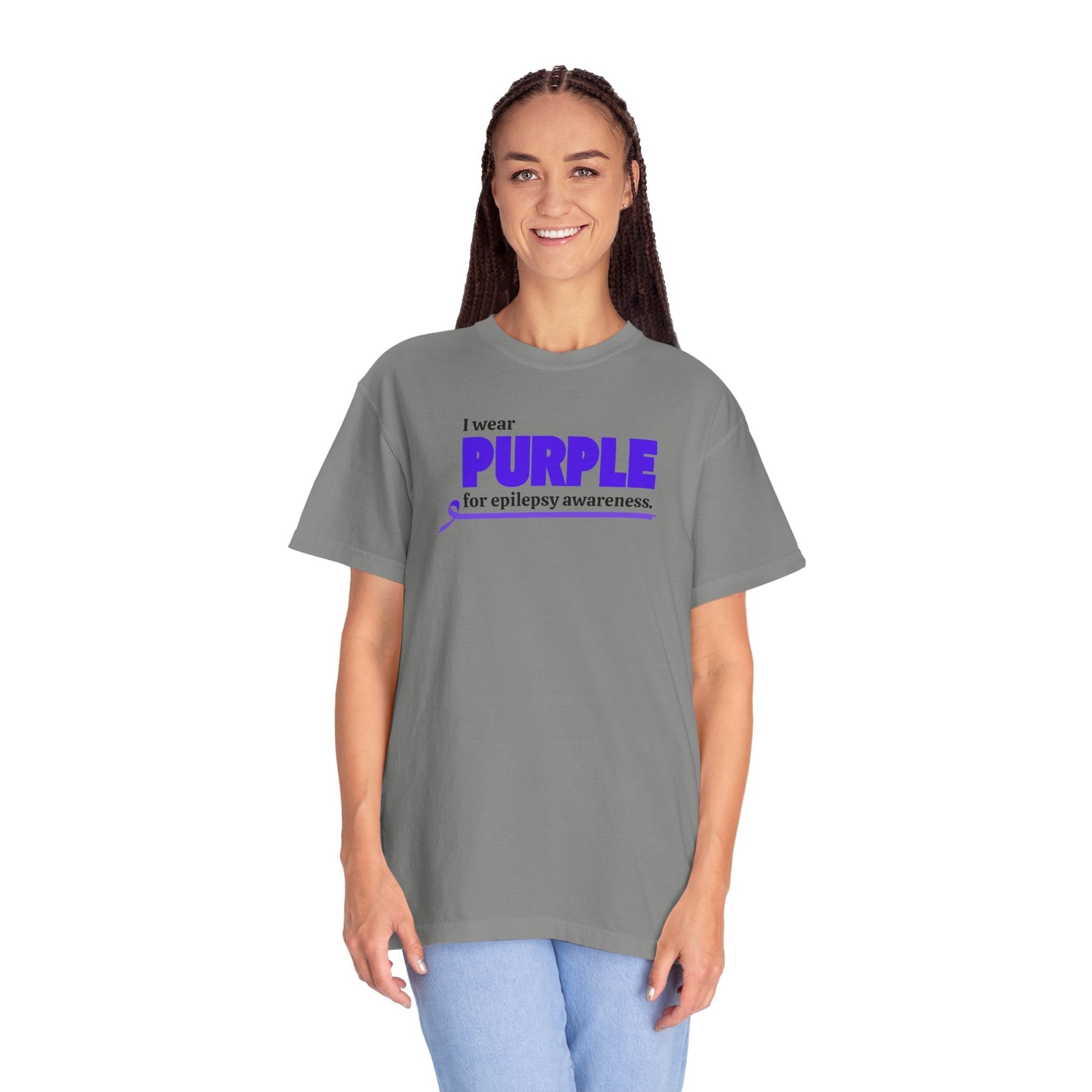 Empower Change with Our Unisex Purple Awareness Tee - Korvel