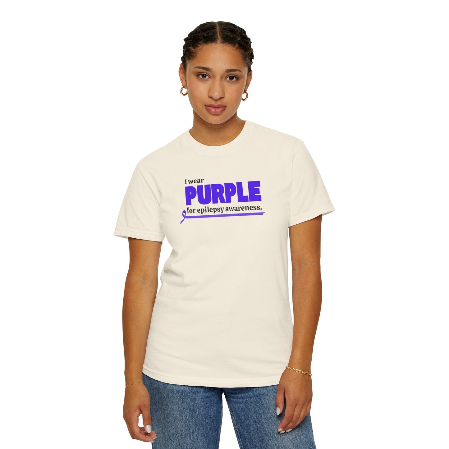 Empower Change with Our Unisex Purple Awareness Tee - Korvel