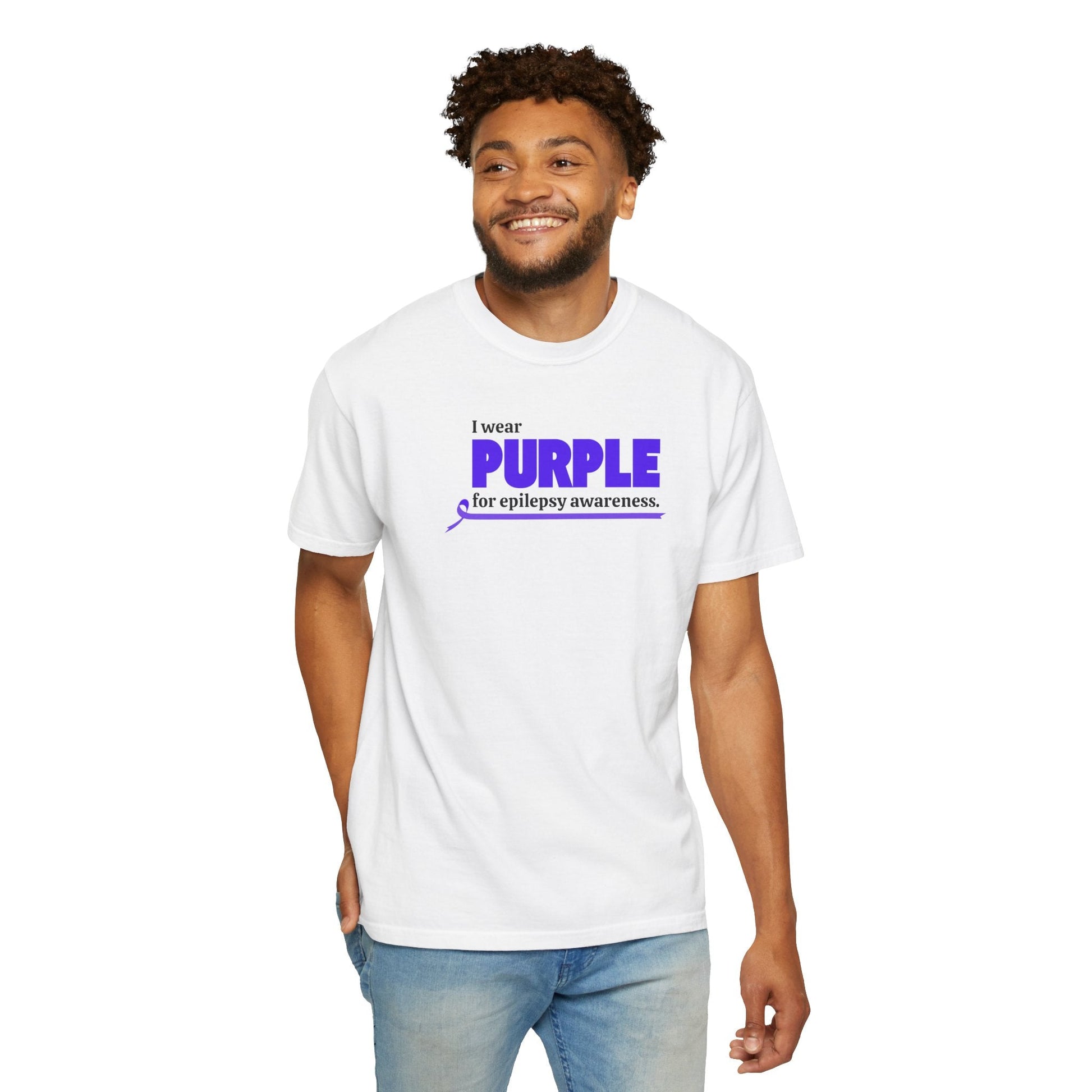 Empower Change with Our Unisex Purple Awareness Tee - Korvel