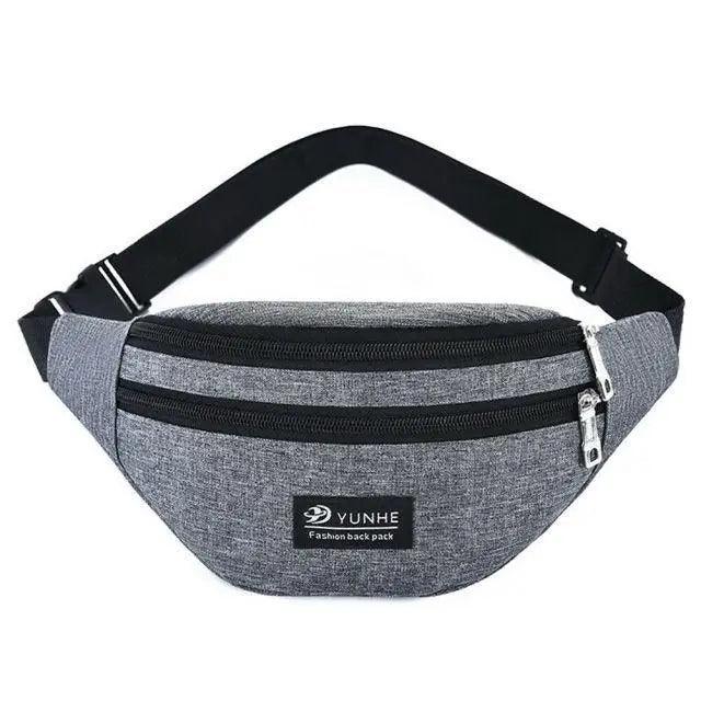 Sac banane rétro unisexe - Sac à taille ajustable au design unique