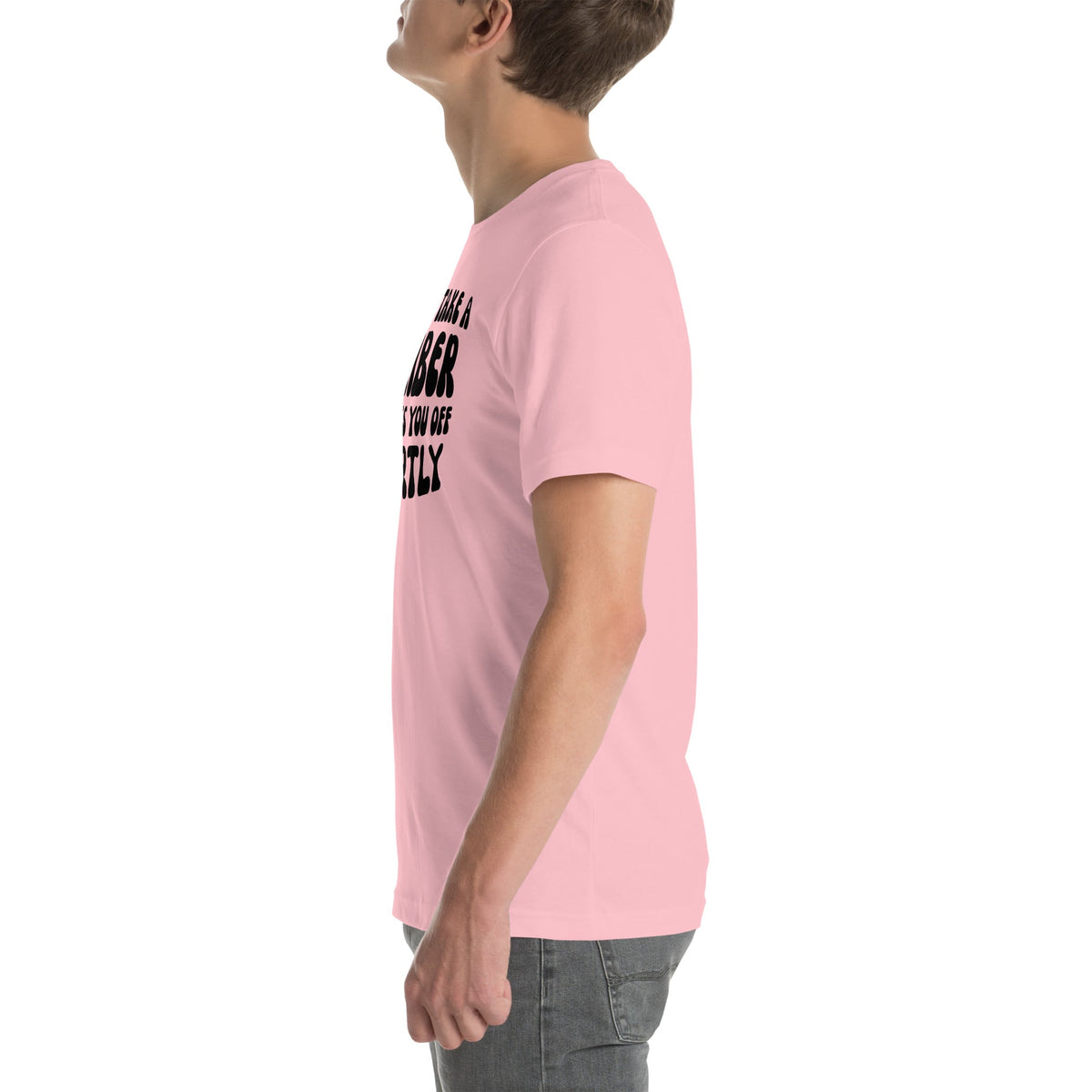 Please Take A Number Tee - Comfy & Fun