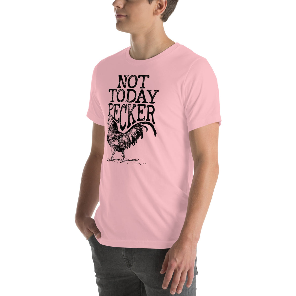T-shirt Pas Aujourd'hui Pecker