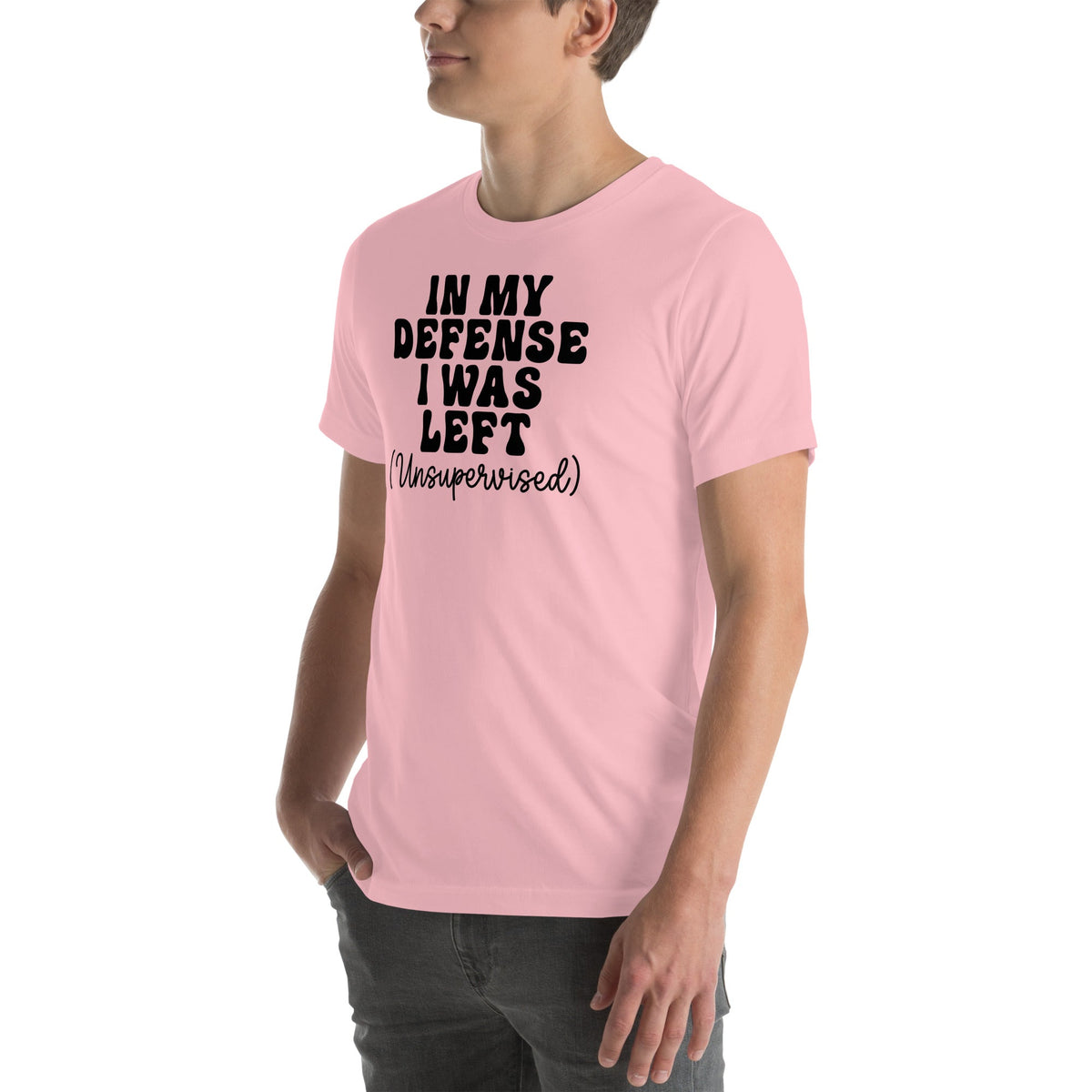 En mi defensa me dejaron sin supervisión Tee
