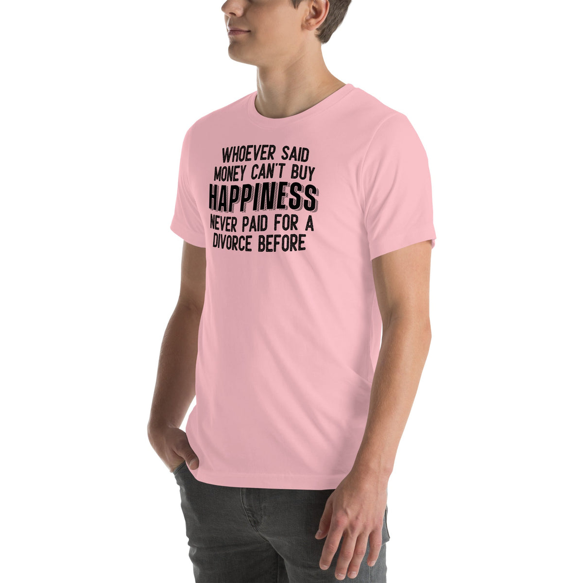 Camiseta El dinero no puede comprar la felicidad