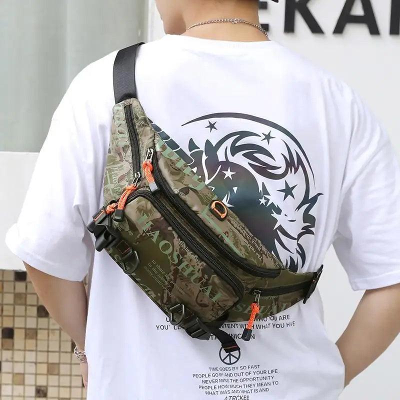 Unisex Stylish Multiple Pockets Fanny Pack