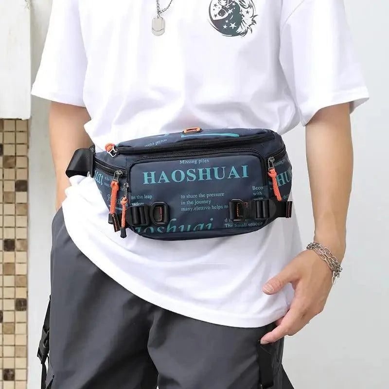 Unisex Stylish Multiple Pockets Fanny Pack