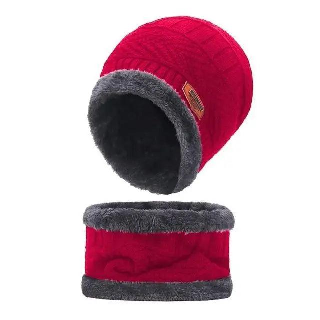Stylish Unisex Winter Beanie and Scarf Set - Warm, Breathable, and Versatile - Korvel