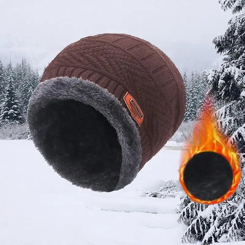 Stylish Unisex Winter Beanie and Scarf Set - Warm, Breathable, and Versatile - Korvel