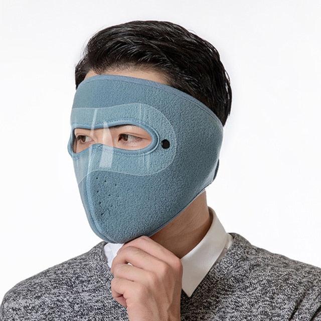 Unisex Winter Warm Mask with Fleece Scarf and Goggles