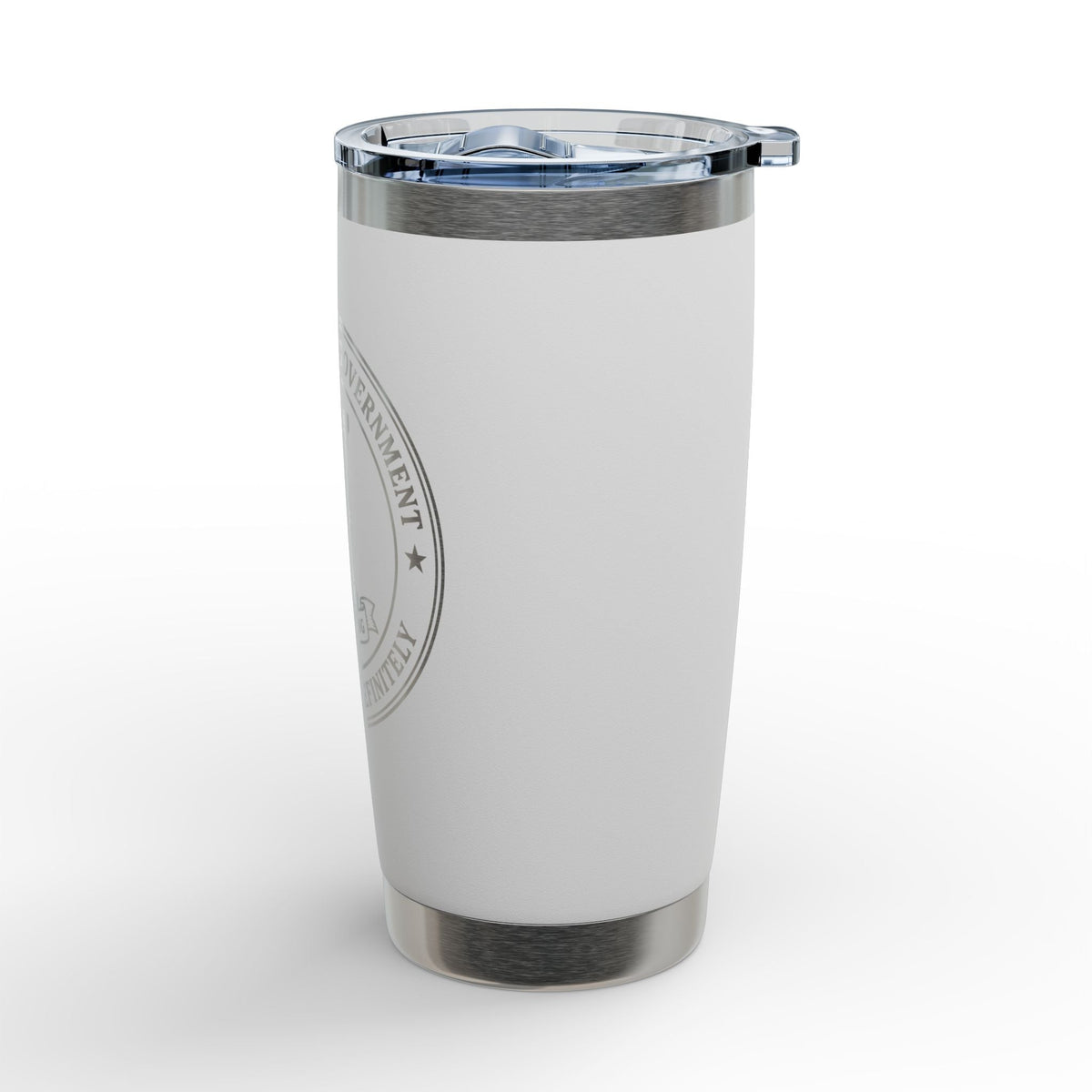 Vaso de Acero Inoxidable Grabado de 20oz - Por Favor Mantenga Indefinidamente