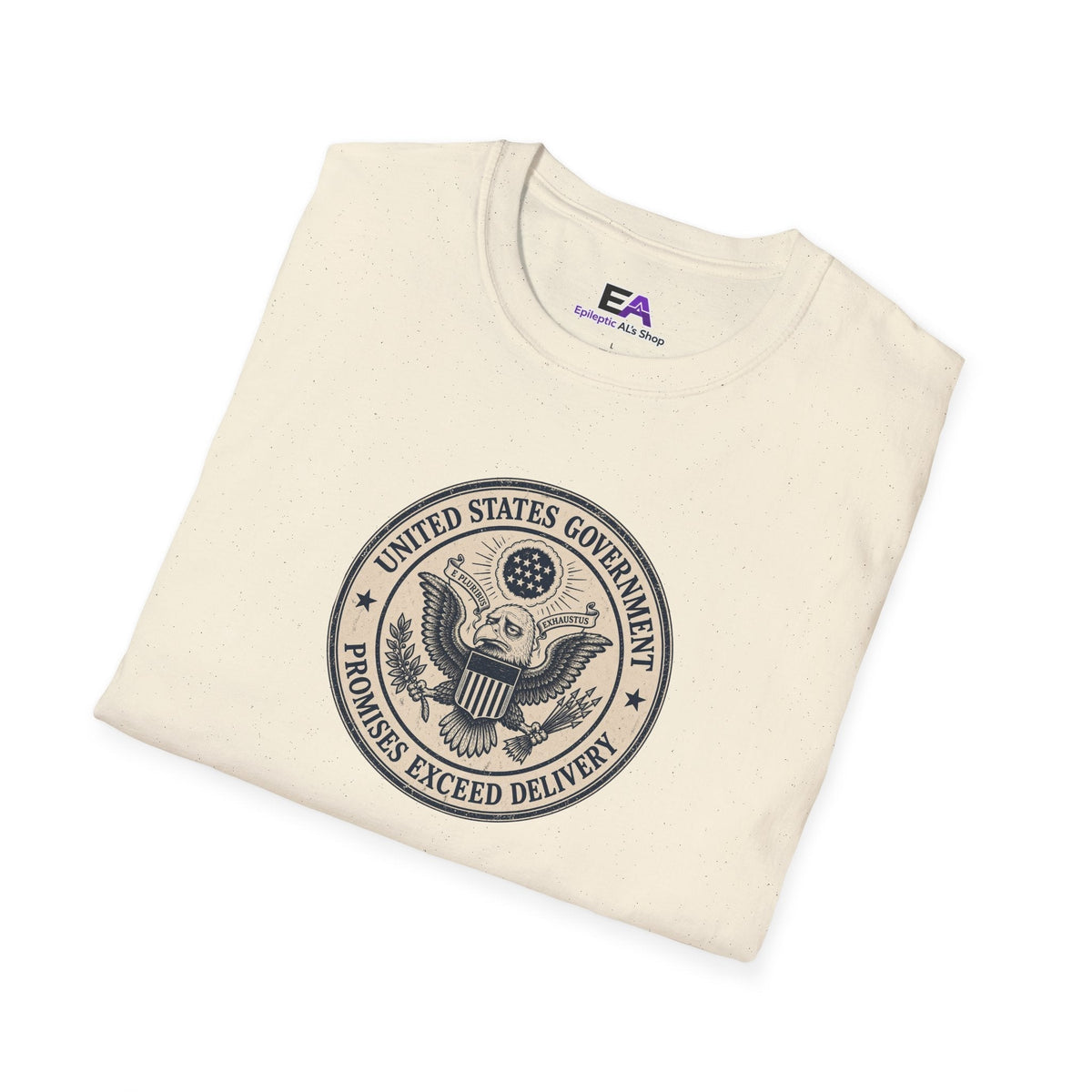 T-shirt avec le sceau du gouvernement des États-Unis - T-shirt en coton premium