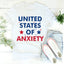 Camiseta de los Estados Unidos de la Ansiedad