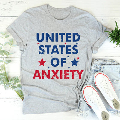 Camiseta de los Estados Unidos de la Ansiedad