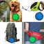 Collapsible Silicone Dog Bowl - Portable Travel Feeder