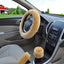 Chic Plush Fur Steering Wheel Cover Set - Cozy & Stylish Car Accessory - Korvel