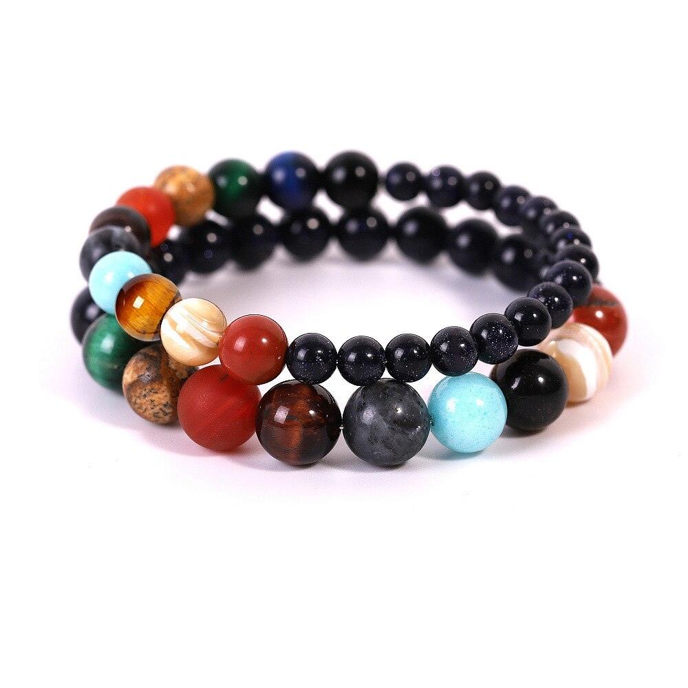 Universe Planets Solar System Galaxy Bracelet