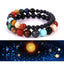 Universe Planets Solar System Galaxy Bracelet