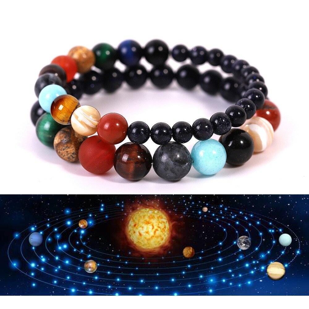 Universe Planets Solar System Galaxy Bracelet