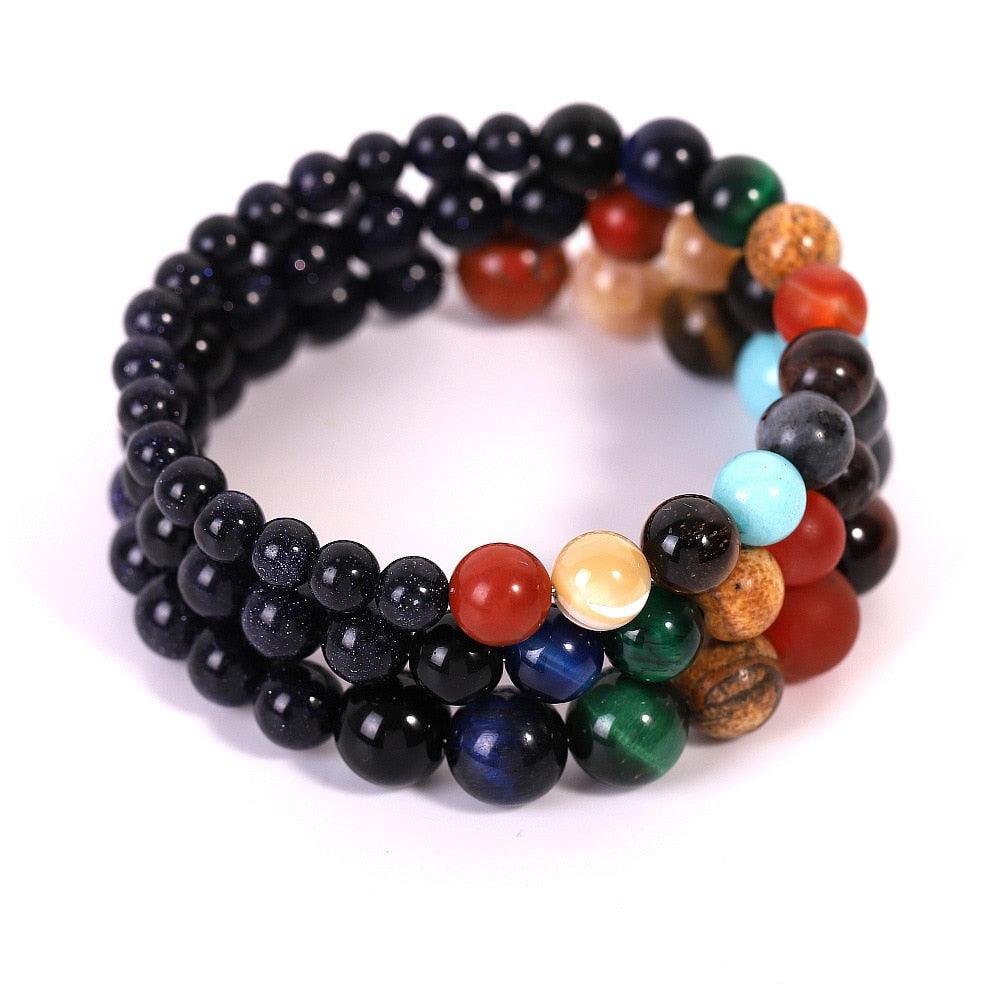 Universe Planets Solar System Galaxy Bracelet