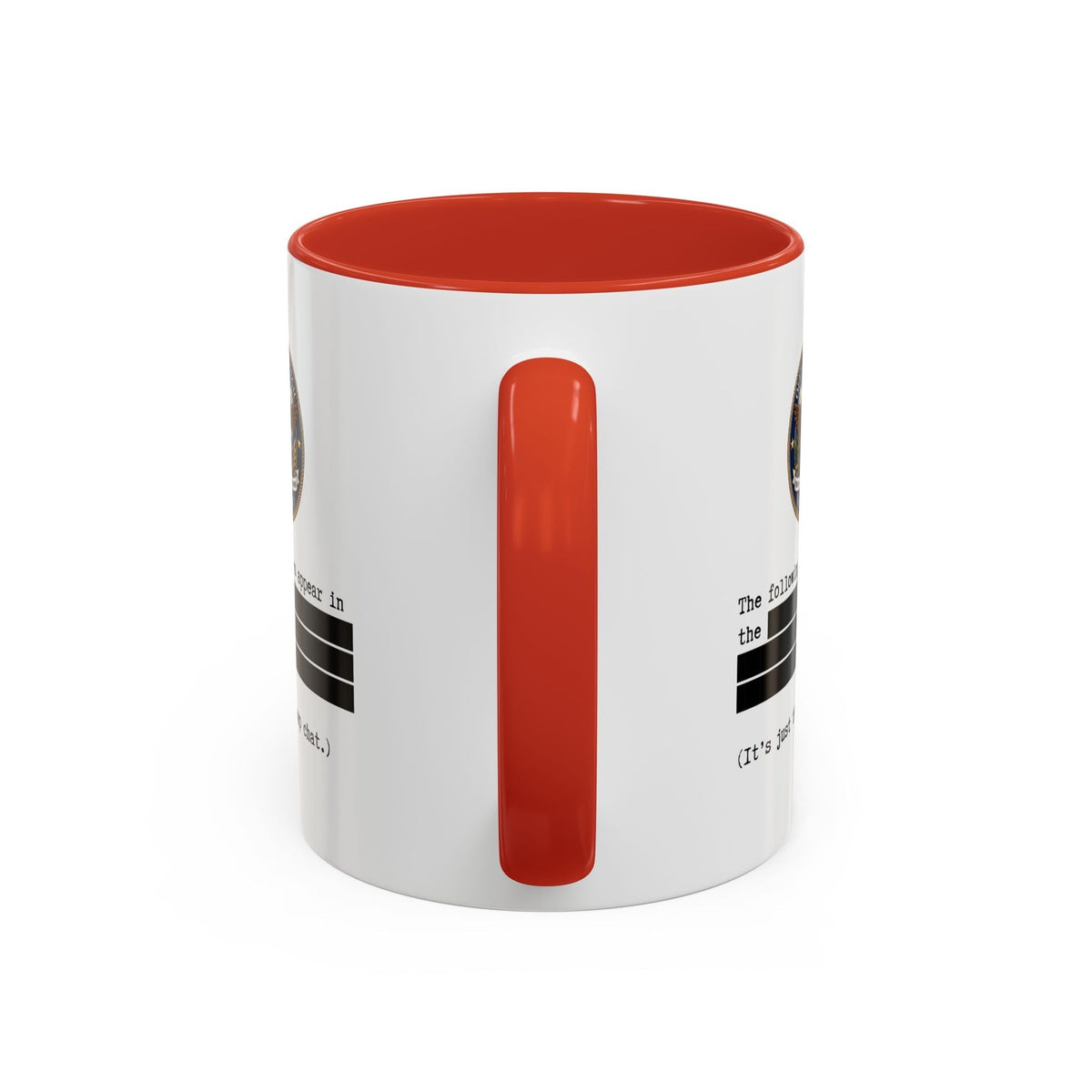 Taza de Café de Documentos Desclasificados – Diseño de Sátira Política