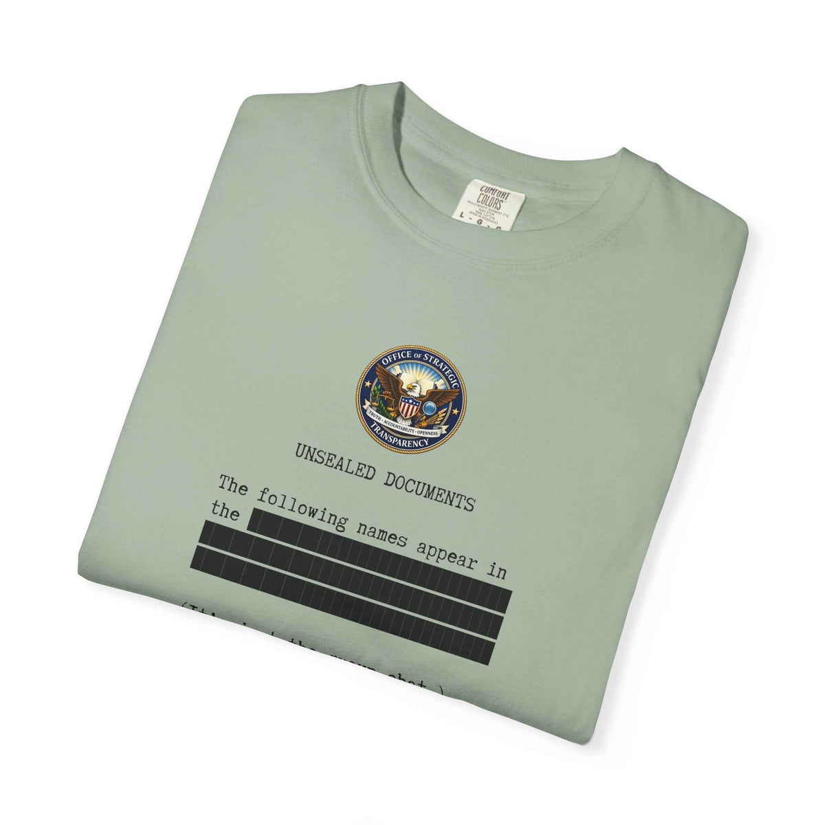 Unsealed Documents Unisex T-Shirt - Political Satire Tee