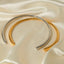 Glossy Collar Neck Ring Necklace