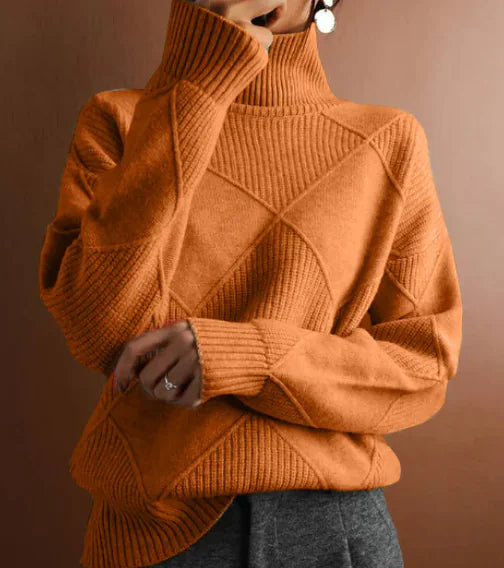 Knitwear Long-Sleeved Top for Autumn and Winter