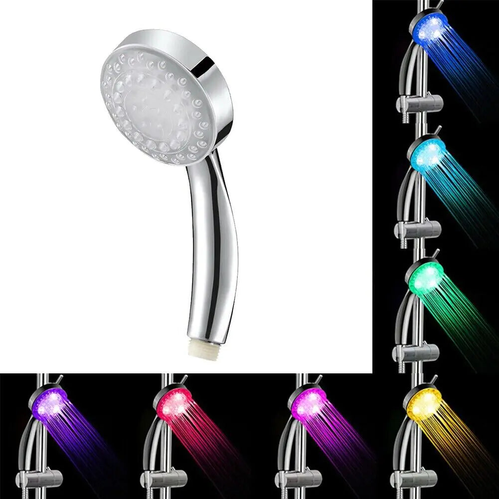 Handheld LED Color Changing Shower Head