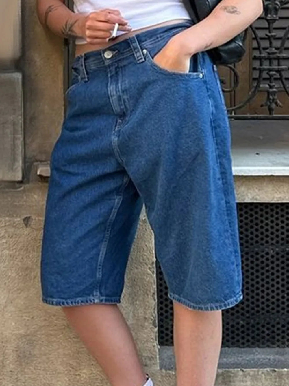 Urban Casual Women's Loose Denim Pants