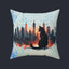 Urban Kitty Decorative Pillow for Cozy Home Decor