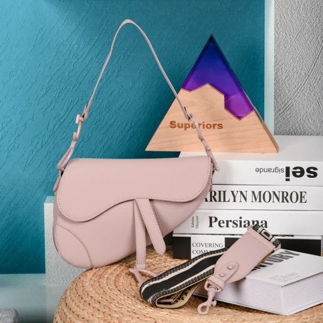 Bolsos de Silla de Cuero Genuino para Mujeres