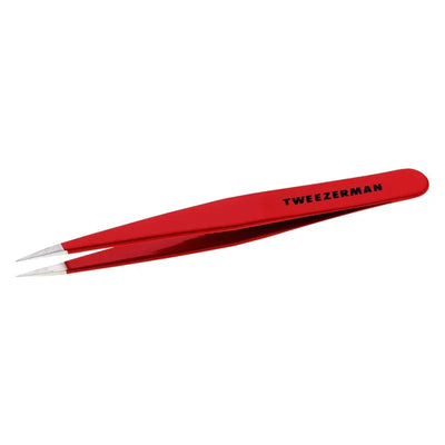 Tweezerman Point Tweezer in Red